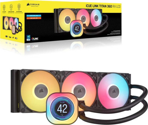 İcue Link Titan 360 Rx Rgb Cw-9061018-Ww İşlemci Sıvı Soğutucu