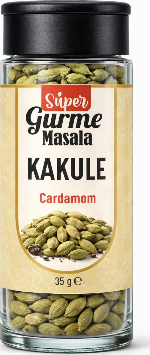Kakule Tane 35 g (Cam Şişe) - Cardamom