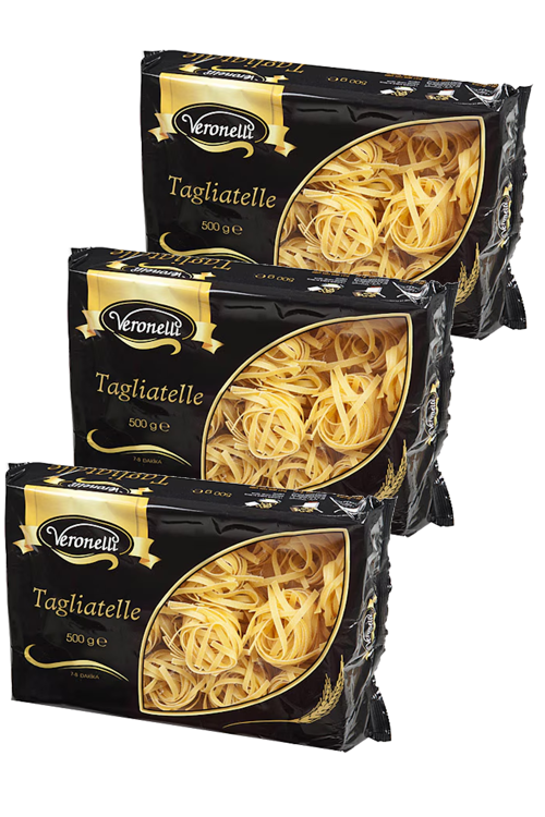 Tagliatelle Makarna 500 gr x 3 Adet