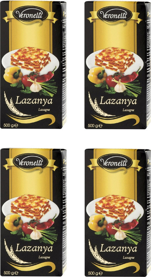 Makarna Lazanya 500 Gr x 4 Adet