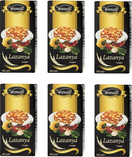 Makarna Lazanya 500 Gr x 6 Adet