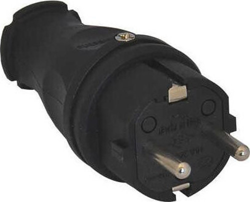 Kauçuk Düz Fiş 1x16A BY10-100