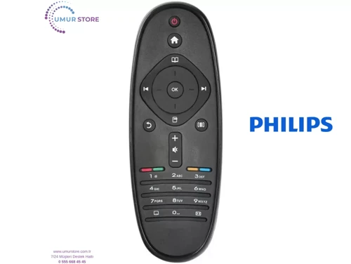 Philips İle Uyumlu 40PFL7605H/12 Led Televizyon Kumandası