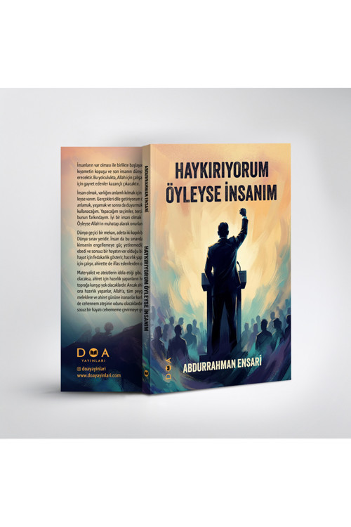 DOA Yayınları Haykırıyorum Öyleyse İnsanım - Abdurrahman Ensari