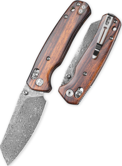 CICADA'S WING BMK06-W-4 Damascus Çelik Çakı