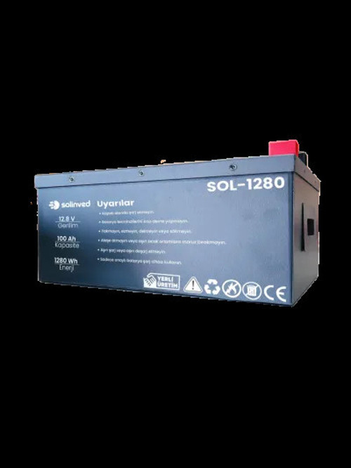 12.8 V 100Ah LiFePO4 Lityum Akü