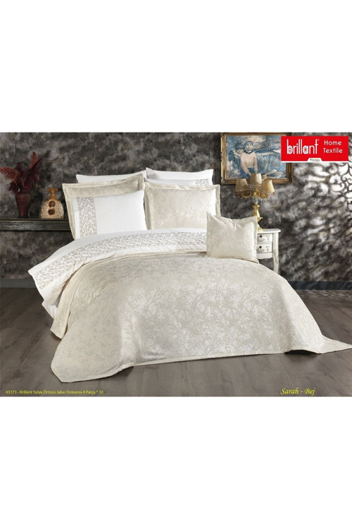 43173 Jakar Dokuma 4 Parça Yatak Örtüsü