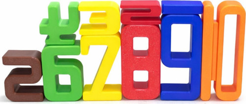 Renkli Sayılar 1–10 | Eğitici Matematik Oyuncağı | Montessori Uyumlu | 3D Üretim
