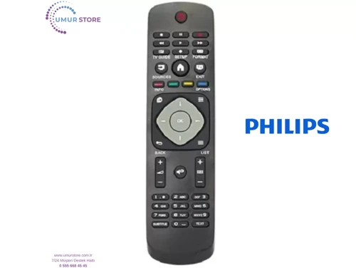 Philips İle Uyumlu 40PUK6400/12 4K Led Televizyon Kumandası