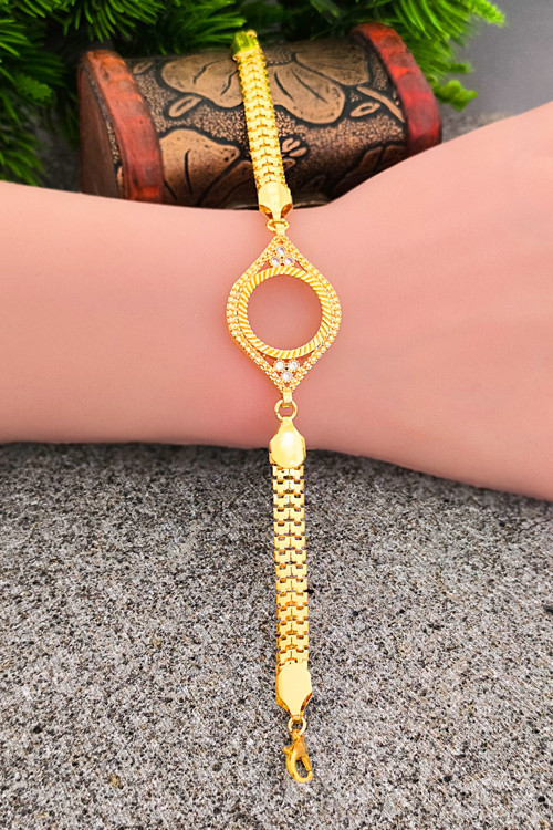 Çeyrek İçin Bileklik Kadın Çeyrek Altın Takılan Bileklik BT001