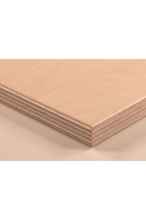 60x60 cm (Kalınlık 12 MM) (1 Adet) MARİN KONTRAPLAK Huş Kontraplak Plaka Panel Tabaka