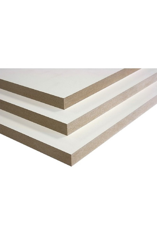 (EBAT 40X40 CM-KALINLIK 5 MM-1 ADET) Mdf Beyaz Laminat Tabaka Plaka
