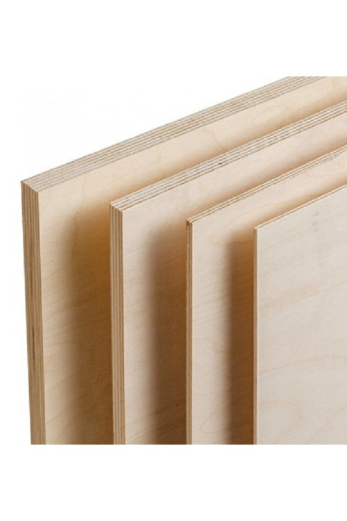 (EBAT 50X50 CM-KALINLIK 8 MM-2 ADET) Kavak Kontraplak Plaka Tabaka