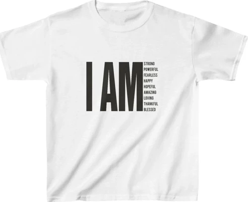 Unisex Çocuk Baskılı T-Shirt - Beyaz