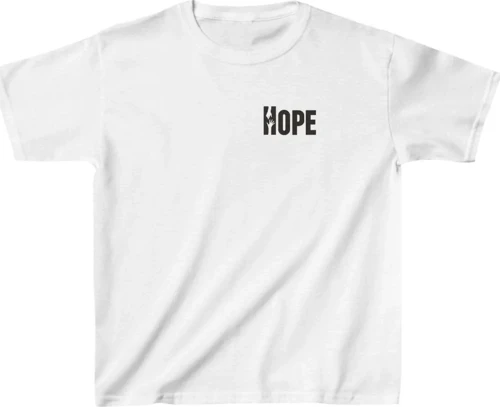Unisex Çocuk Baskılı T-Shirt - Beyaz