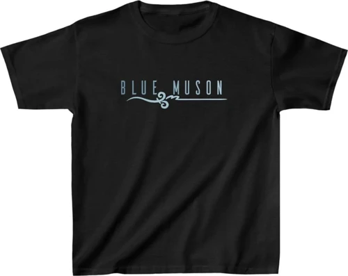 Unisex Çocuk Baskılı T-Shirt - Siyah