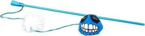 Catnip Toyz Fluffy Magic Stick Peluş Kedi Olta Oyuncağı Mavi 46 Cm