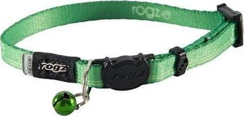 Catz KiddyCat Halsband Dokuma Kedi Boyun Tasması Yeşil Small 1.1x20-31 Cm