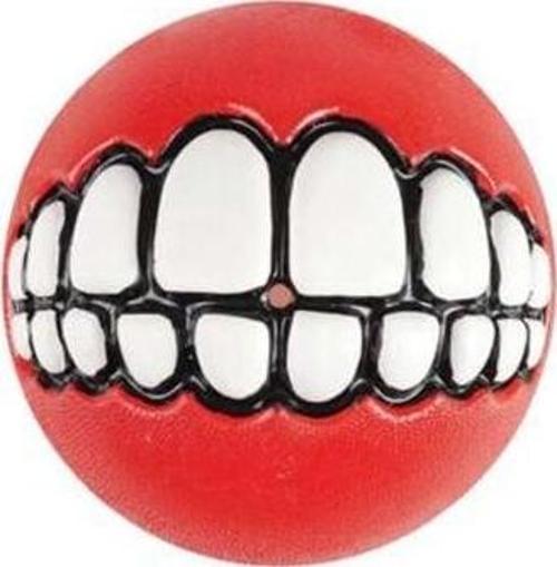 Toyz Grinz Ödül Hazneli Köpek Oyun Topu Kırmızı Large 7.8 Cm