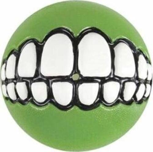 Toyz Grinz Ödül Hazneli Köpek Oyun Topu Yeşil Medium 6.4 Cm
