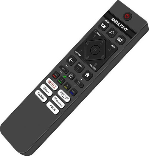 philips ile uyumlu Model 48OLED810/12 Mikrofonlu Google Smart Tv Kumanda