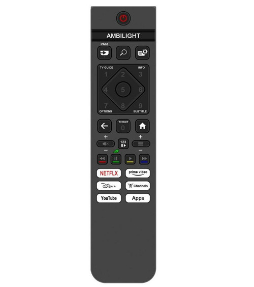philips ile uyumlu Model 50PUS8050/62 Smart Led Tv Kumandası-Mikrofonsuz