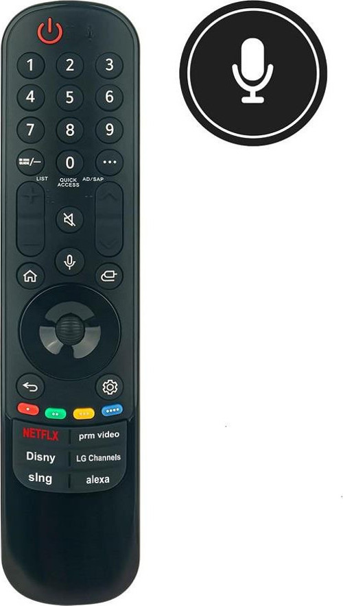 lg ile uyumlu Model OLED55B3PUA Webos Smart Tv Kumanda-Mikrofonlu