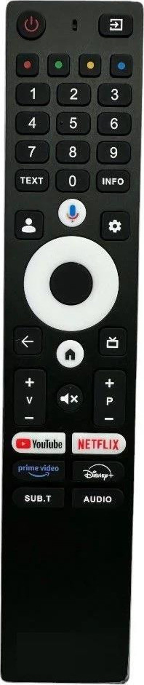 onvo ile uyumlu Model 65OVF9001UQ Mikrofonlu Smart 4K Led Tv Kumandası