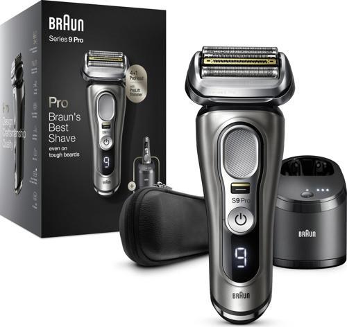 Series 9 Pro 9465CC Islak & Kuru Tıraş Makinesi + Clean&Charge + Deri Seyahat Kılıfı
