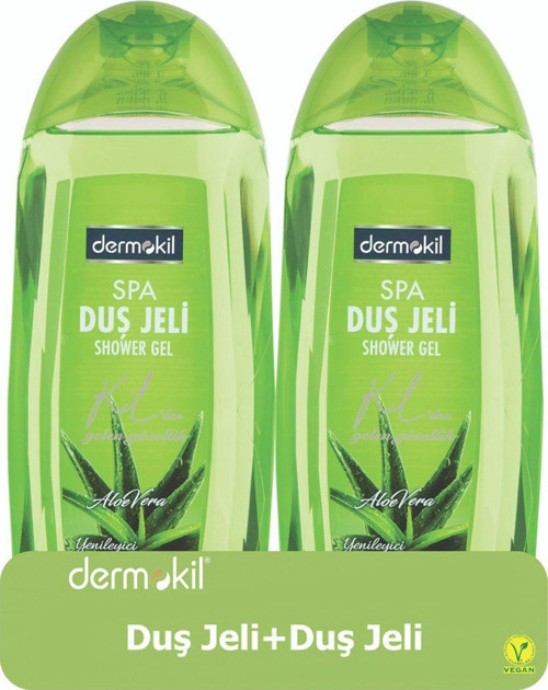 Aloe Vera Özlü Duş Jeli 2'Li Set