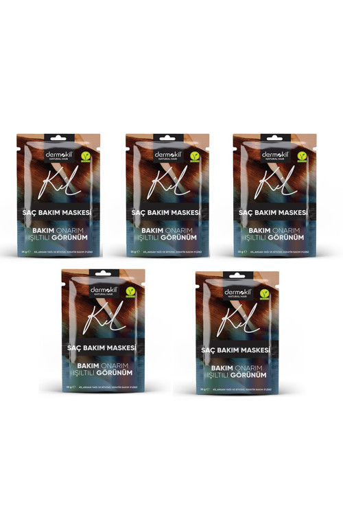 Argan Saç Maskesi 35Ml 5'Li Set