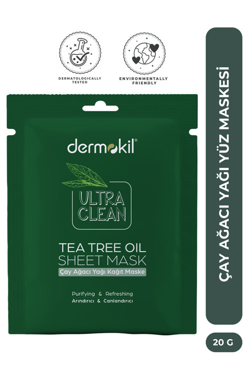 Çay Ağacı Yağı Kağıt Maske 20 Ml