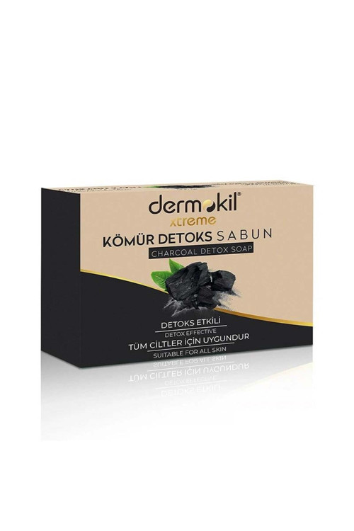Kömürlü Detoks Doğal Katı Sabun 100Gr