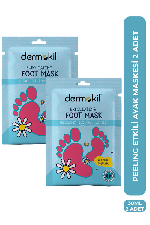 Peeling Etkili (Soyulabilir) Ayak Maskesi 30 ml 2'li Set