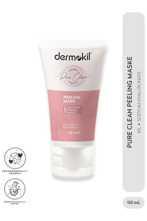 Pure Clean 3 in 1 Yüz Temizleyici Peeling 150 ml