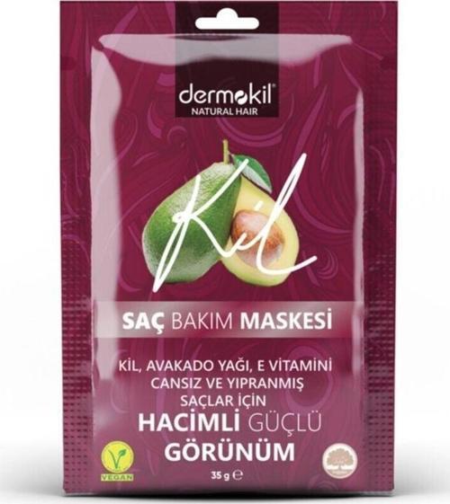Saçlar Için Kil, Avokado, E Vitamin Saç Maskesi 35Ml