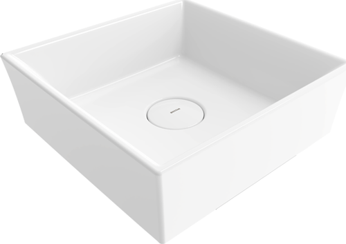 Vessel Tezgah Üstü Lavabo 38x38 cm Beyaz 1173-061-0125
