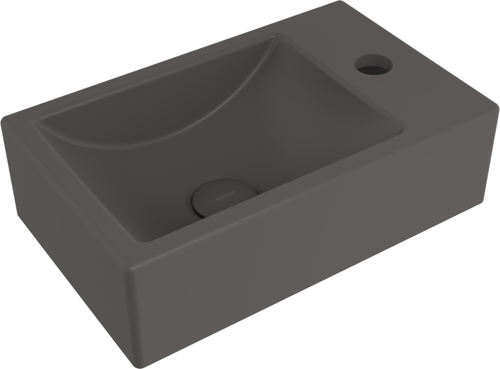 Milano Dar Sağ Lavabo 37 Cm Mat Antrasit 1419-020-0126