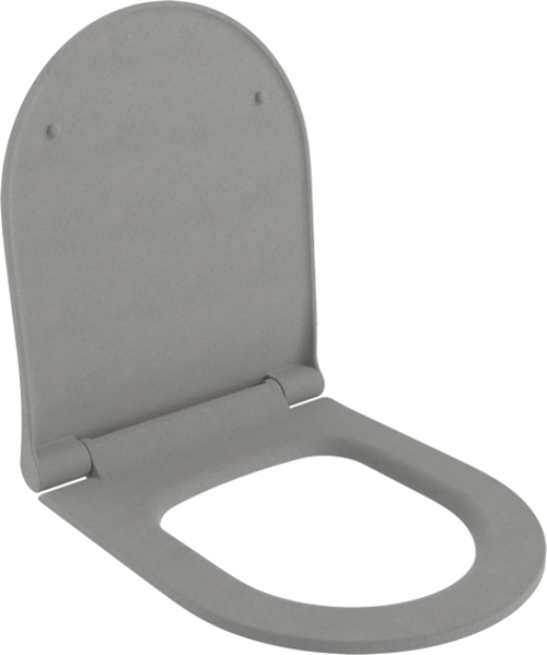 Pure Slim Soft Klozet Kapağı Mat Beton A0336-069