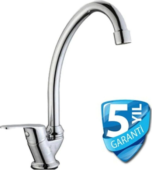 Mermerden Tekli Aç Kapa Mix Lavabo Bataryası SADECE SOĞUK
