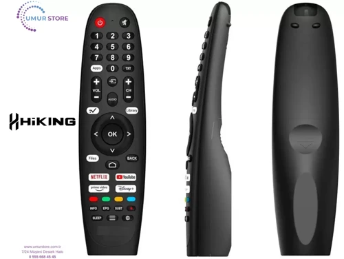 Hiking İle Uyumlu Whaleos Smart LED Tv Kumandası-Mikrofonsuz
