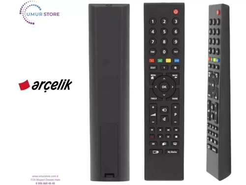 Arçelik İle Uyumlu A32L 6652 5B Led Tv Kumandası