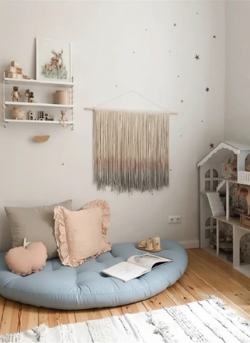 Çocuk Aktivite & Oyun & Yer & Okuma Minderi