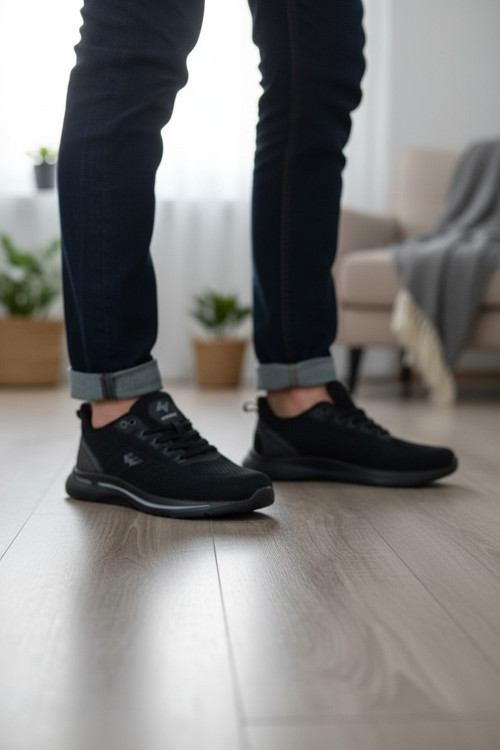 Örme Dokulu Nefes Alabilen Hafif Sport Sneaker
