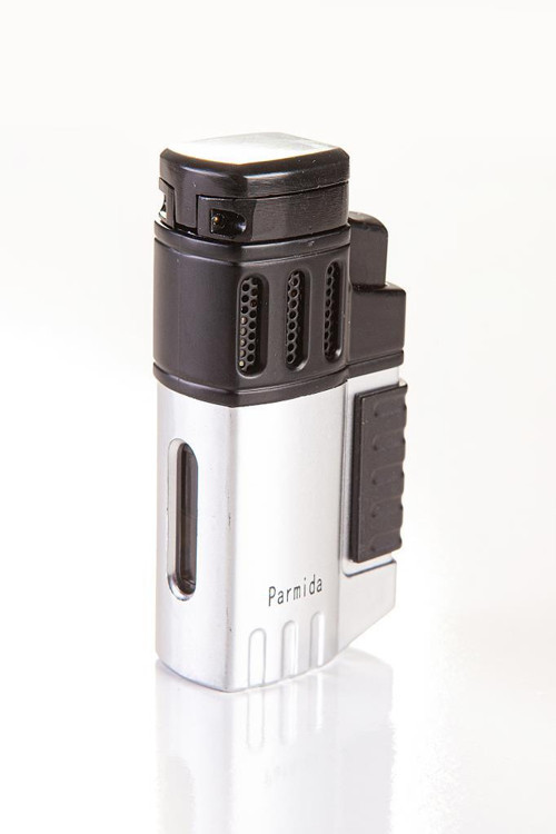 Dört Torch Pürmüz Gümüş Puro Çakmağı