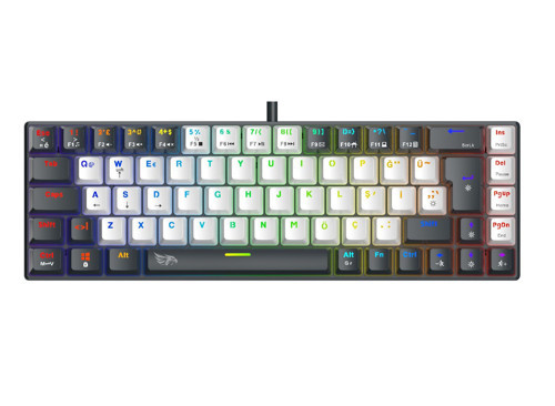 STRIKE COMPACT MK-69X1ABB MEKANİK KABLOLU KLAVYE BLUE SWITCH