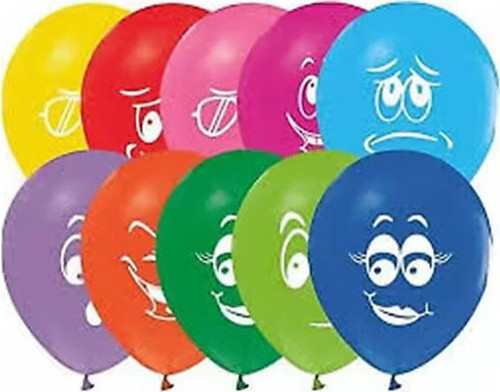 Gülenyüz Renkli Balon 26cm - 20 adet