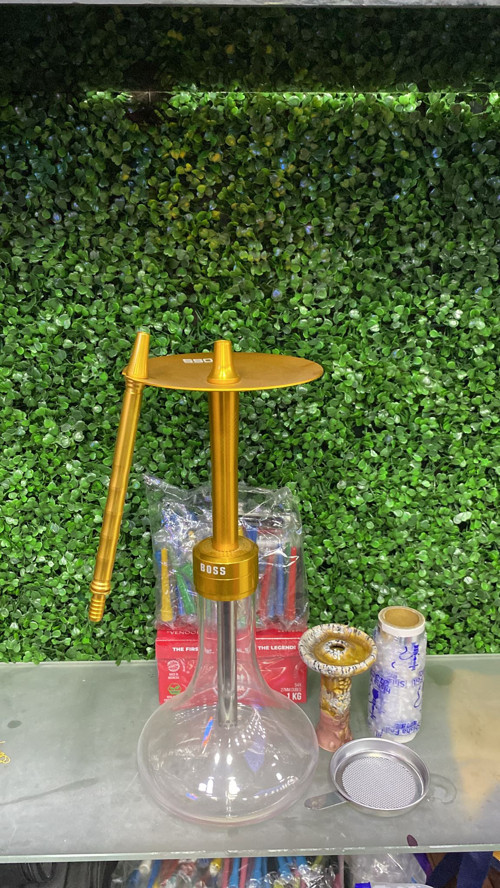 Mr.Eds E29 Boss Nargile Takımı 27 Er Kömür Sipsi Seramik Lüle Lüle Tabağı Folyo Maşa