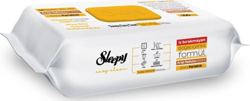 5 Adet Easy Clean Arap Sabunu Katkılı Yüzey Temizlik Havlusu 100 Lü