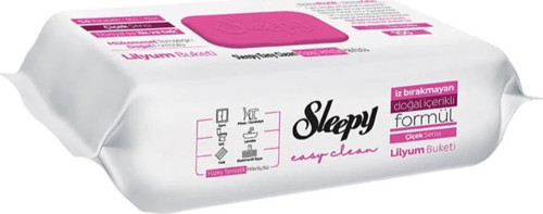 5 Adet Easy Clean Lilyum Buketi Yüzey Temizlik Havlusu 100 Lü